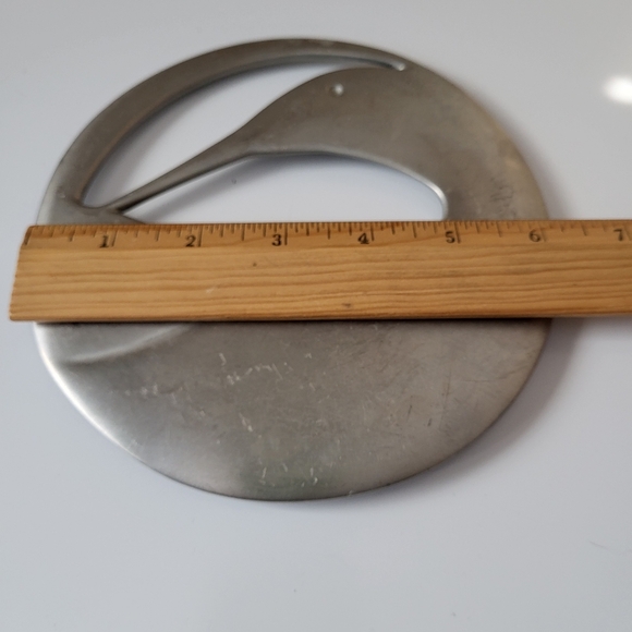 Vintage Ken Kantro Design Pewter Trivet Loon Bird - Picture 14 of 14